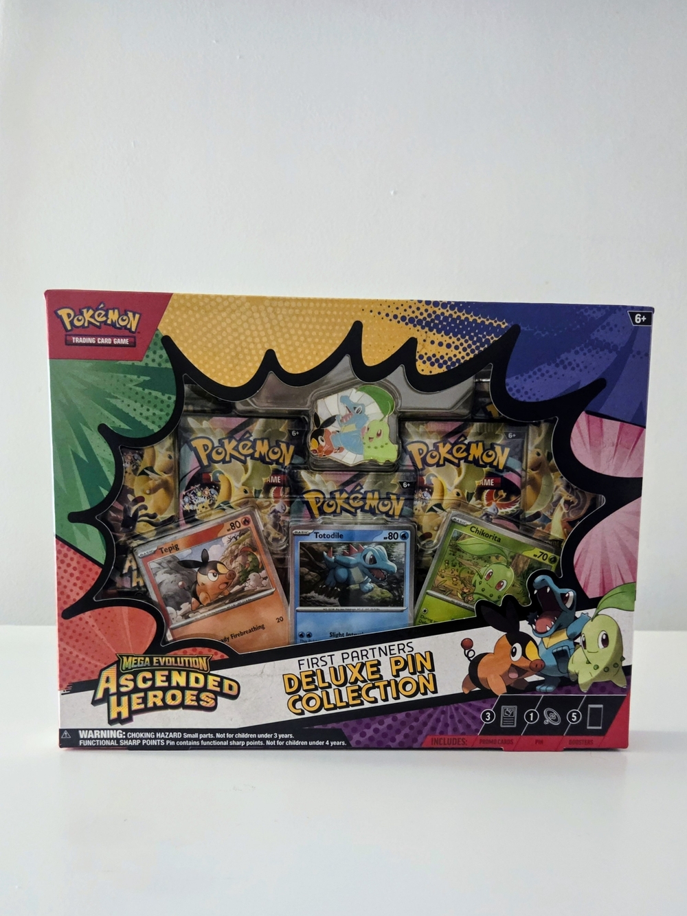 Pokémon TCG Mega Evolution—Ascended Heroes Deluxe Pin Box